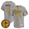 Men’s Philadelphia Phillies 1938 Heritage Vapor Premier Limited Jersey – ‘New Sweden 300th Anniversary’ Patch – All Stitched
